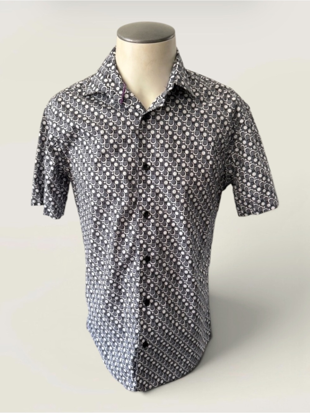 BERTIGO Nickolas Short Sleeve Shirt Size Medium